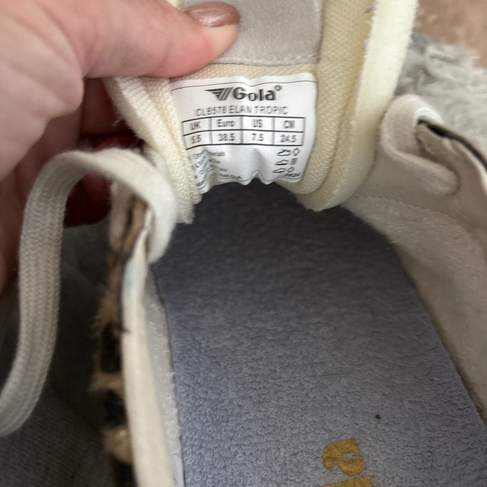 Gola Elan Tropic Trainers
Animal Leopard Print Sneakers
Size 7.5 - Picture 8 of 9